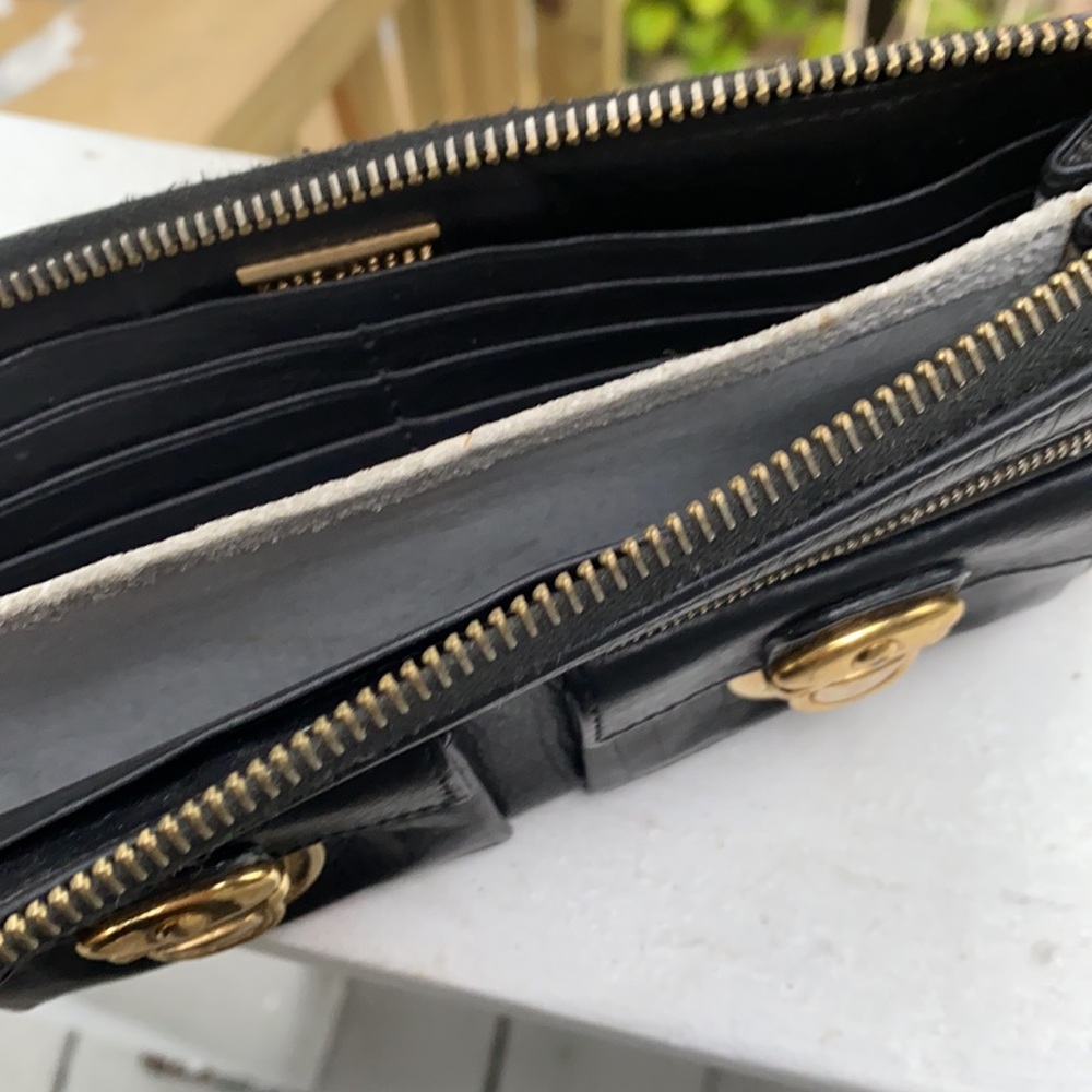 Black Leather Marc Jacobs Wallet - Picture 4 of 4